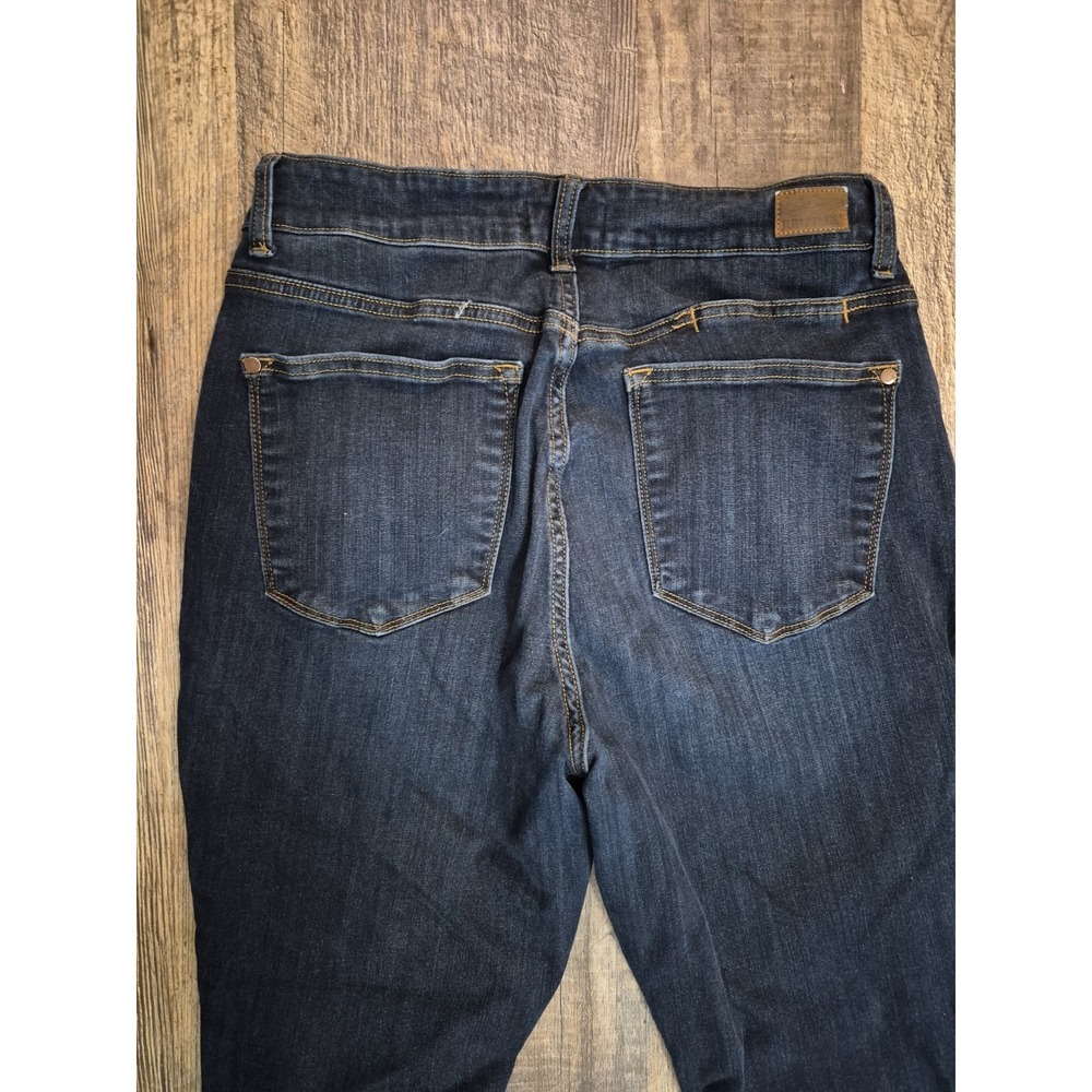 Judy Blue Jeans Women's 14W x 27 Dark Wash Skinny Fit High Rise Stretch - Picture 5 of 10